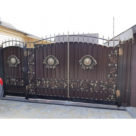KMart20 Ворота и калитка дизайн 20