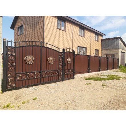 KMart20 Ворота и калитка дизайн 20