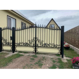KMart22-2 Ворота и калитка дизайн 22-2