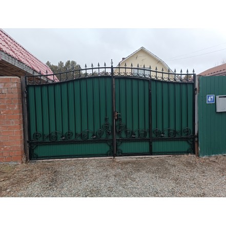KMart22-2 Ворота и калитка дизайн 22-2