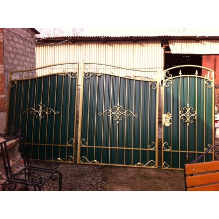 KMart28 Ворота и калитка дизайн 28