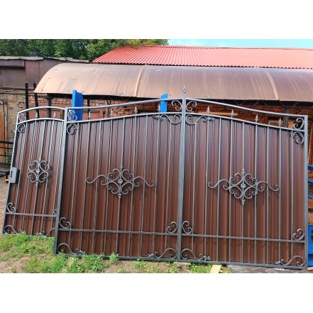 KMart28 Ворота и калитка дизайн 28