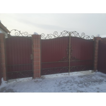 KMart31 Ворота и калитка дизайн 31
