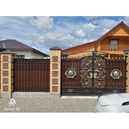 KMart35 Ворота и калитка дизайн 35