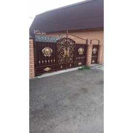 KMart35 Ворота и калитка дизайн 35