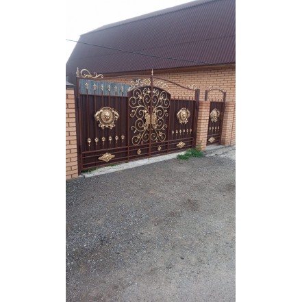 KMart35 Ворота и калитка дизайн 35