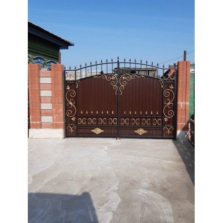 KMart46 Ворота и калитка дизайн 46